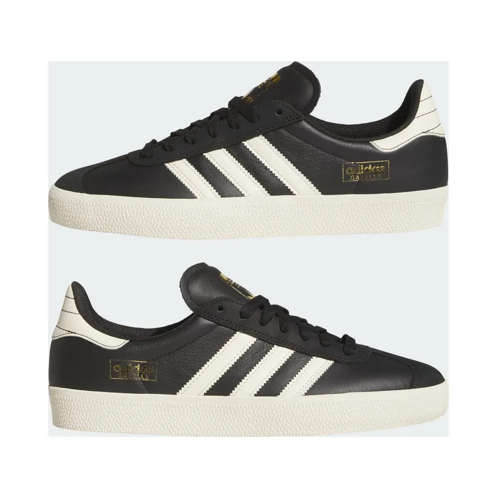 Adidas GAZELLE Core Black / Cream White / Gold Metallic (KK0262)