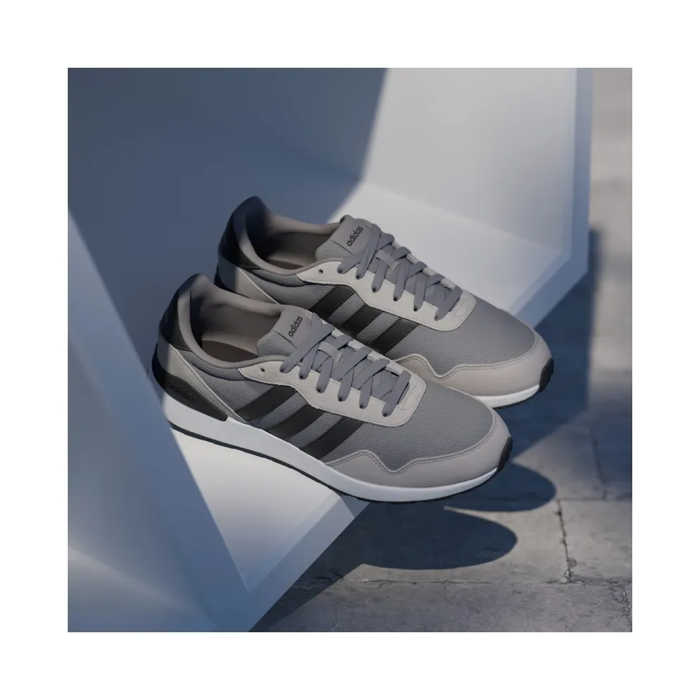 Adidas Run 60s 4.0 Grey Three / Core Black / Grey Two (JR6624)