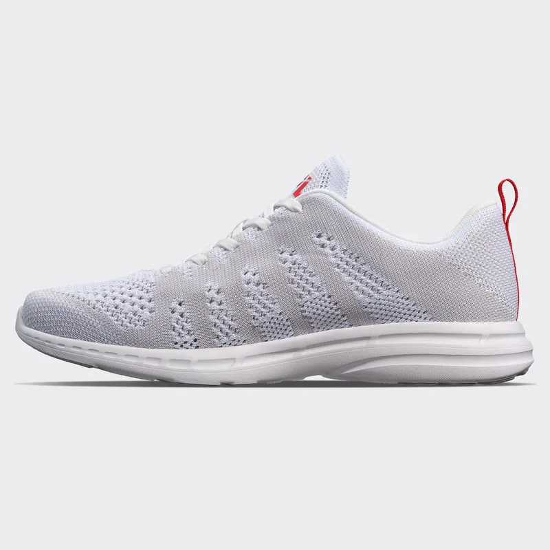 APL TechLoom Pro “White/Harbor Grey/Red” (Men)