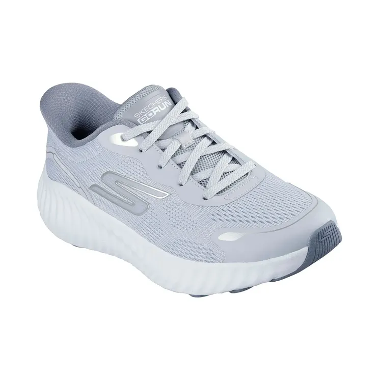 Skechers Go Run Gray Textile / Trim (129369-GRY)