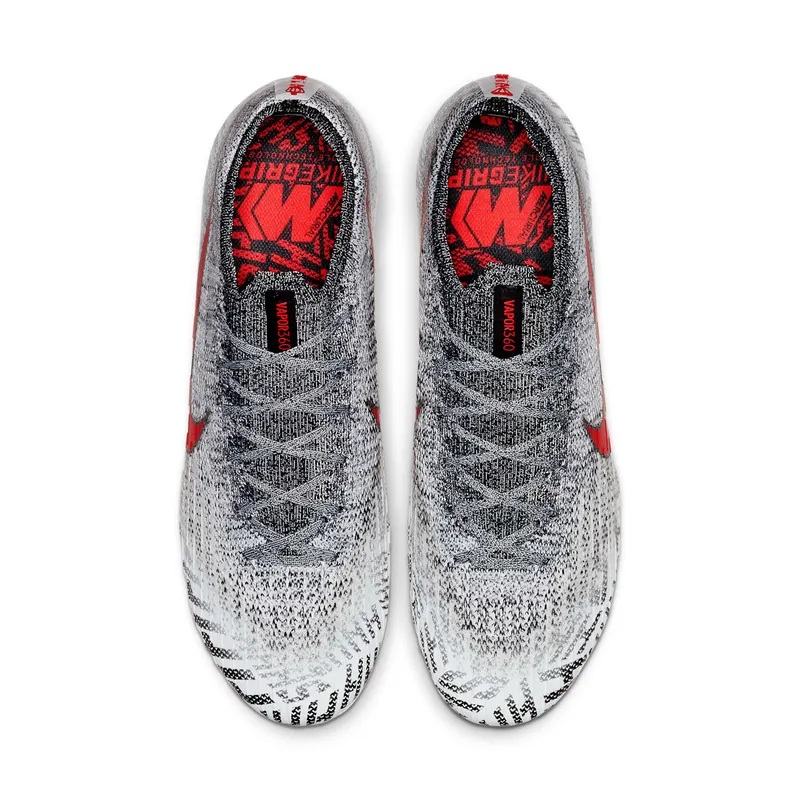 Nike Vapor 12 Elite NJR FG Shhh Tattoo White/Challenge Red/Black (AO3126-170)