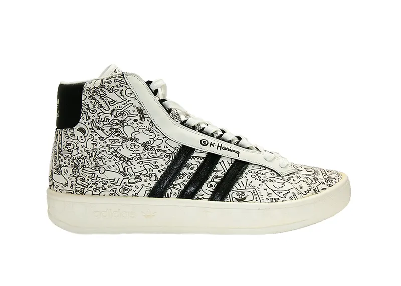 adidas Adicolor Hi BK.2 Keith Haring White Black (562891)