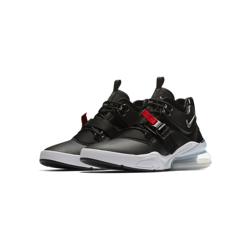 Nike Air Force 270 Black White Black/Chrome-White-University Red (AH6772-001)