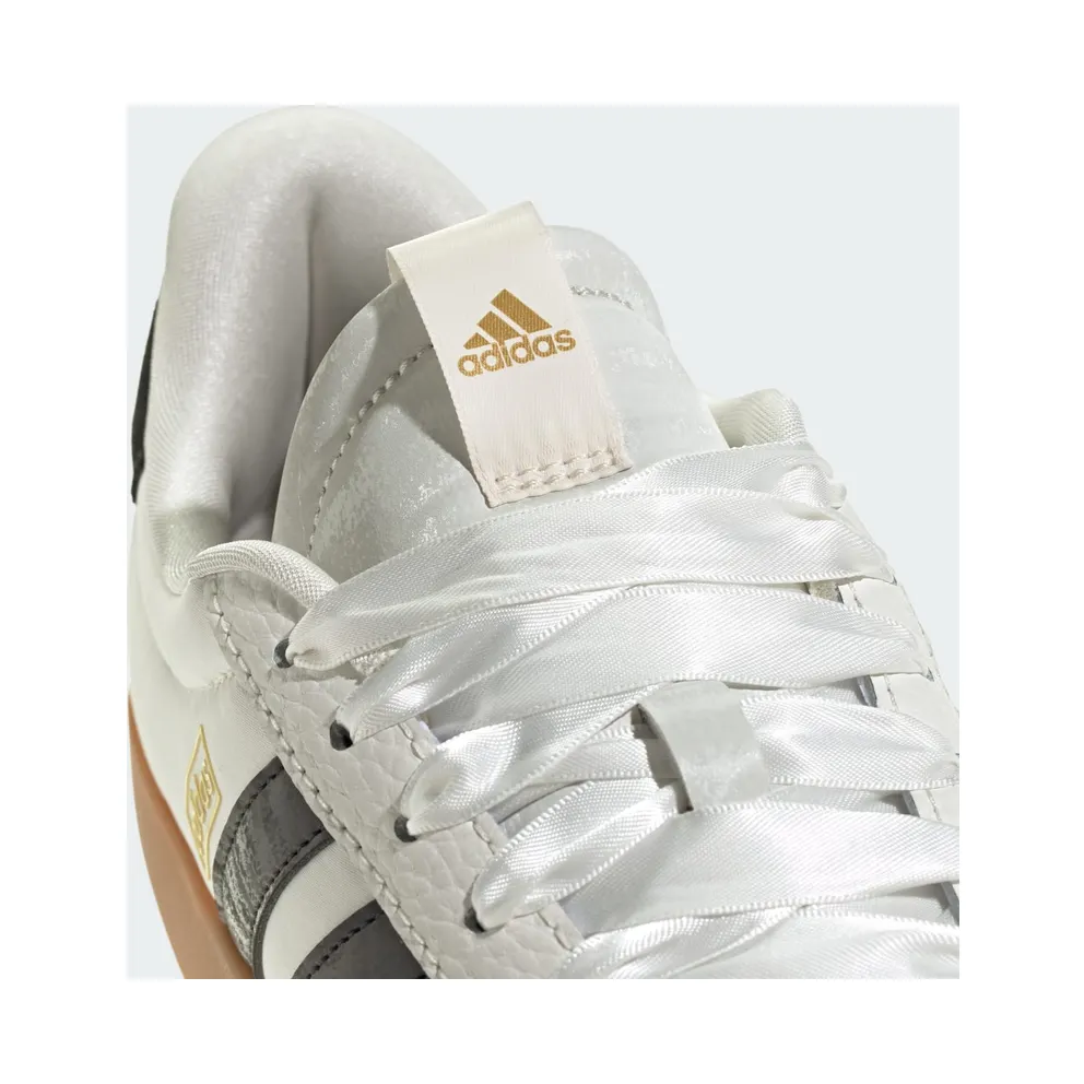 adidas VL Court 3.0 Core White Core Black Gold Metallic (JR8674)