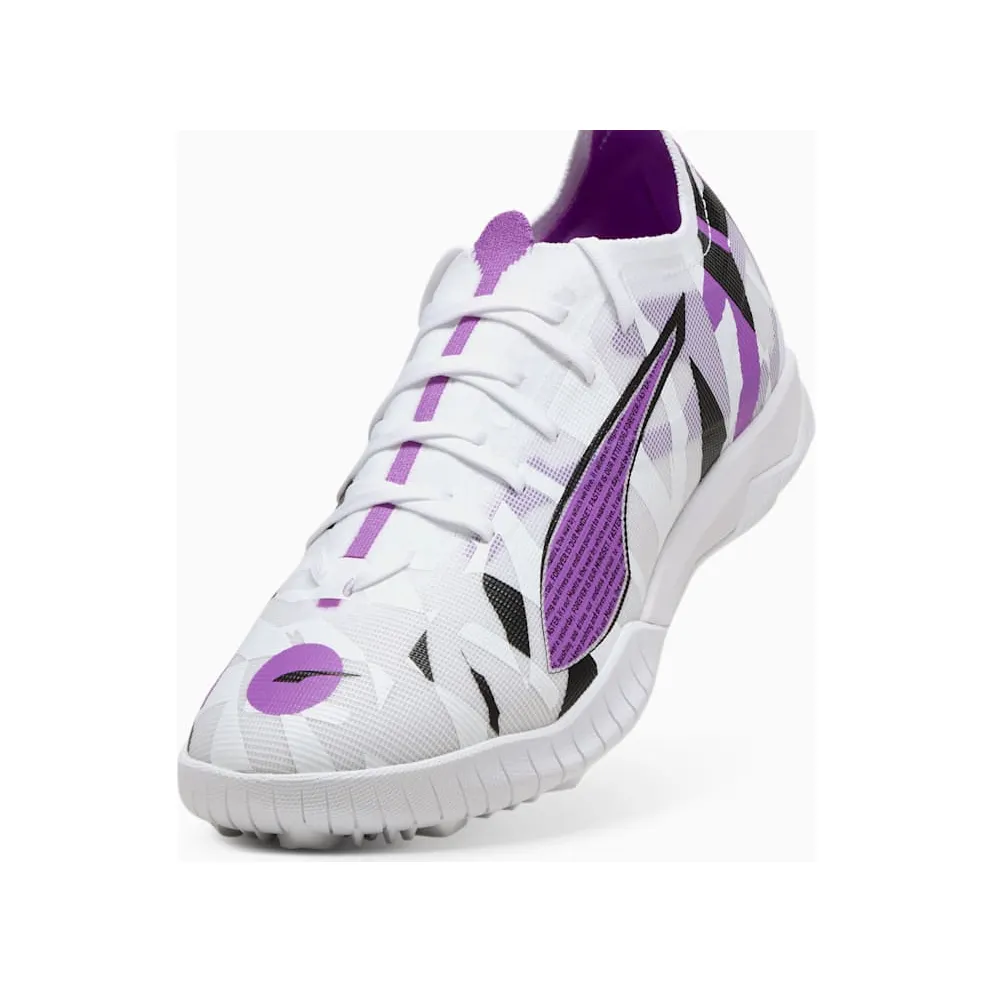 Puma Ultra 5 Match Forever TT White Pure Magenta Feather Gray Black (108448-01)
