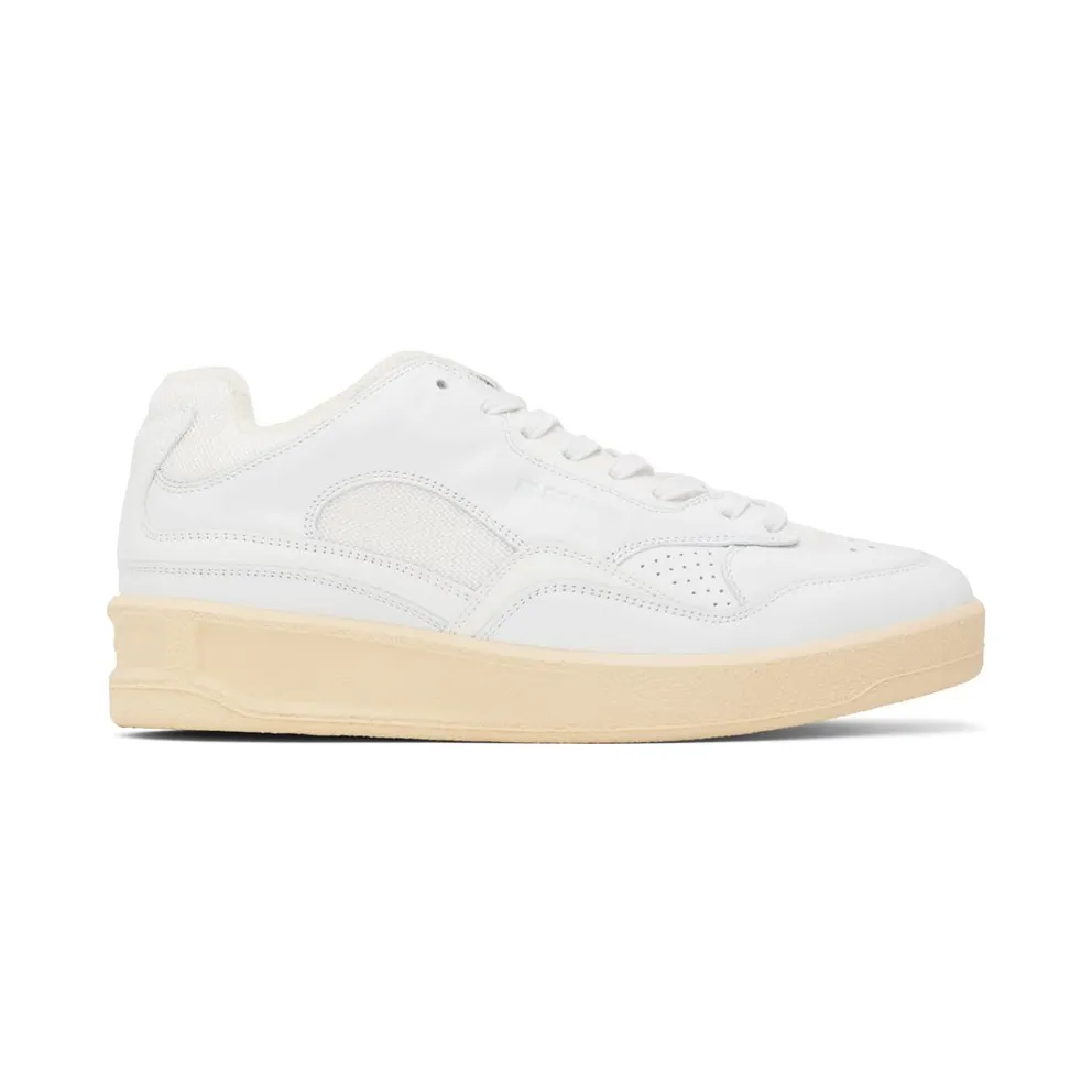 Jil Sander White Perforated 100 – WHITE (J32WS0016_P4869)
