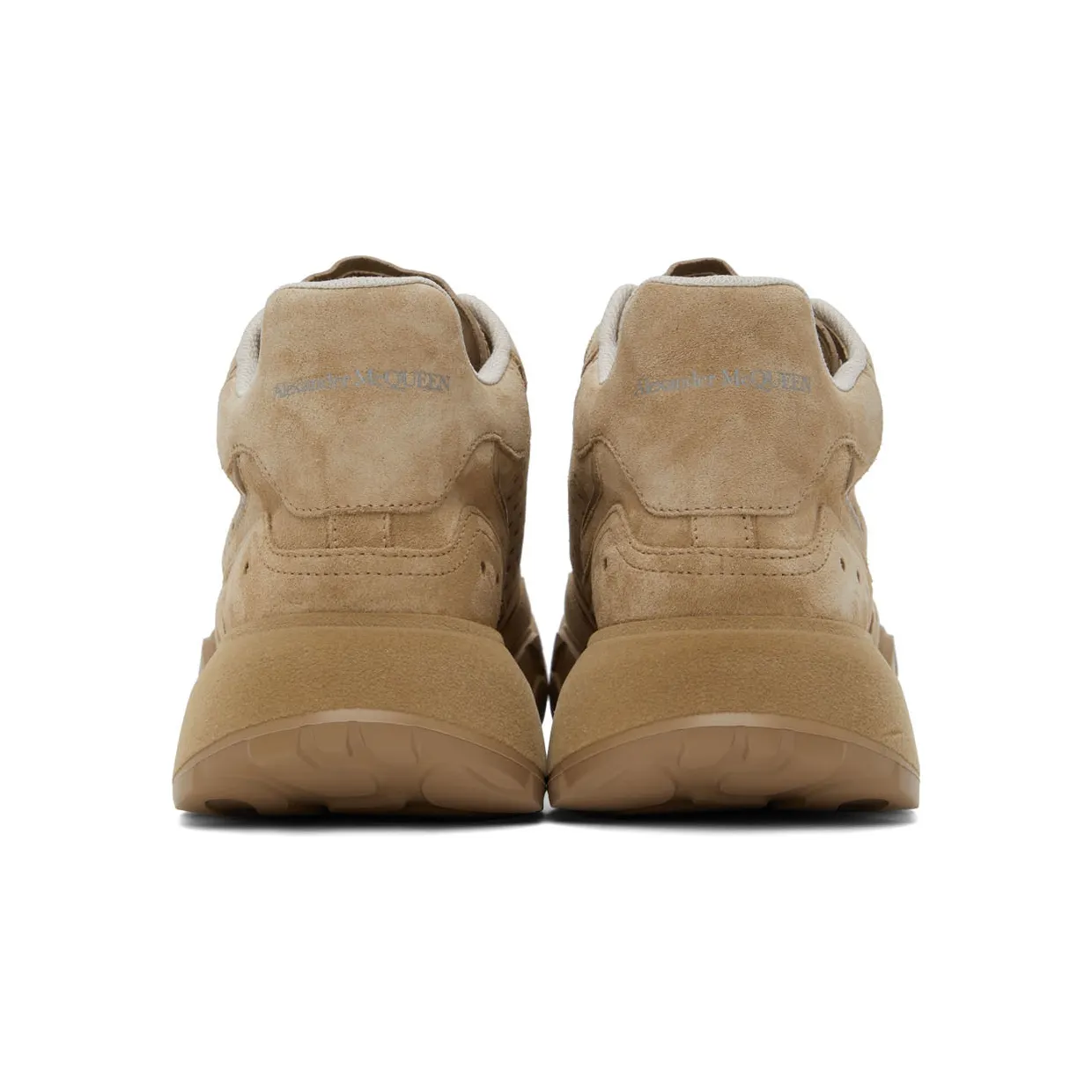 Alexander McQueen Brown Court Low-Top Sneakers (705121WIA5C) (2)