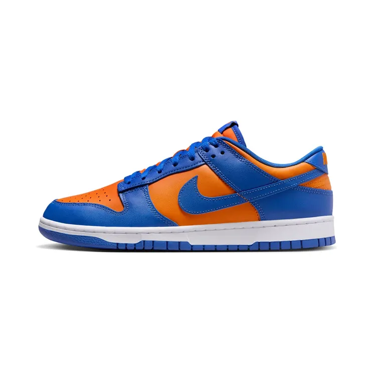 Nike Dunk Low Knicks “Bright Ceramic / University Red / White / Team Royal” (DV0833-800)