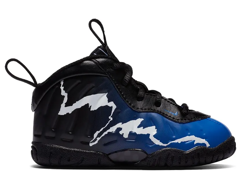 Nike Little Posite One TD ‘1996 All-Star Game’ Black/White/Game Royal (723947-013)