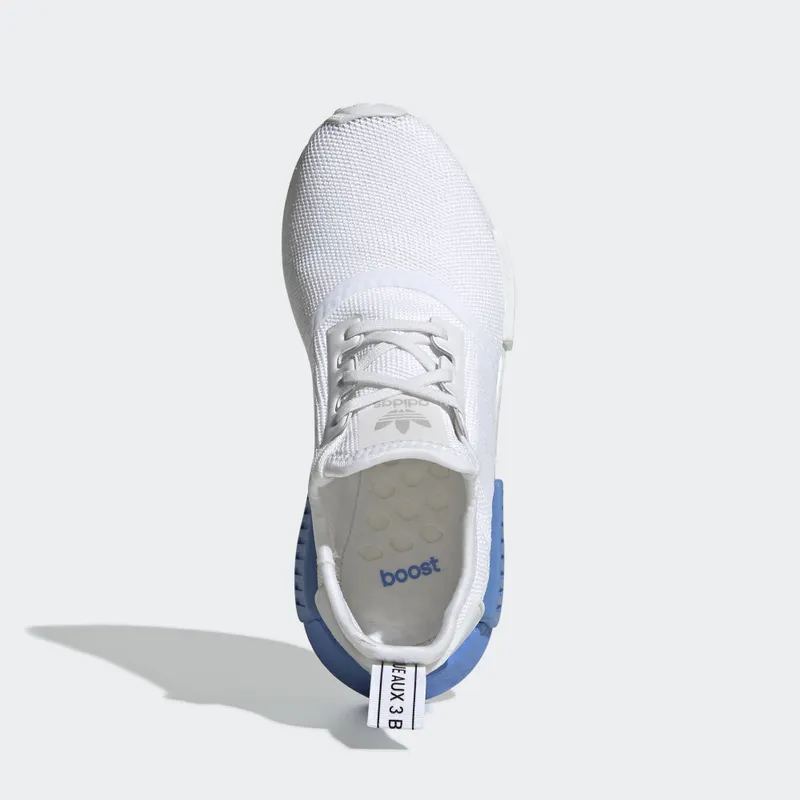 adidas NMD R1 Cloud White Real Blue (GS) Cloud White/Cloud White/Real Blue (EE6677)