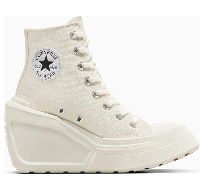 Converse Chuck 70 De Luxe Wedge Egret/Black/White (A06479C)