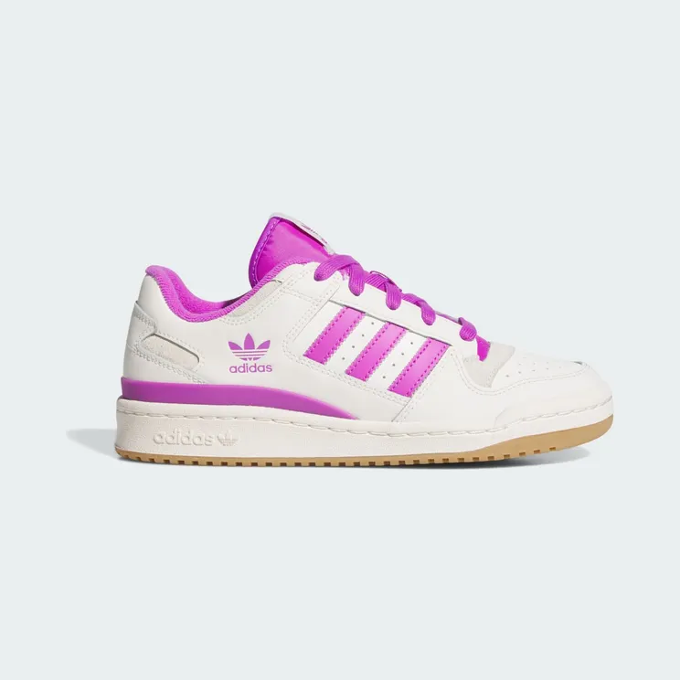 Adidas Forum Low CL “White / Purple” (JR0474)