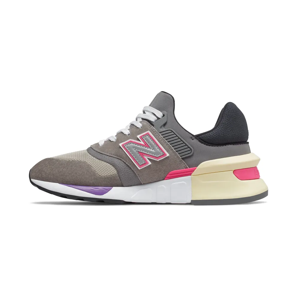 New Balance 997S Kith United Arrows and Sons Grey/Black-Purple-Pink-Cream (MS997KI)