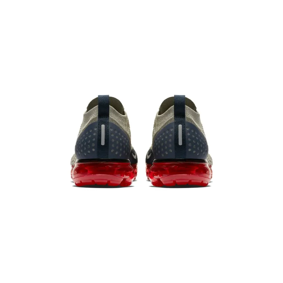 Nike Air VaporMax 2 Dark Stucco Dark Stucco/Obsidian-Habanero Red-Grey Fog (942842-010)