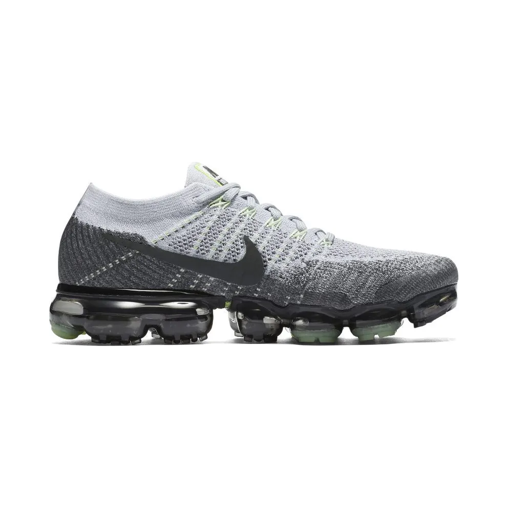 Nike Air VaporMax Grey Neon Pure Platinum/Anthracite-White-Dark Grey (922915-002)