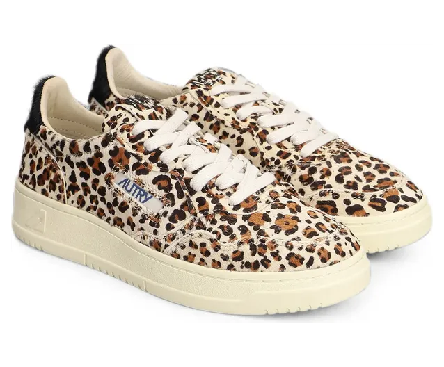 Autry Aulw-JA04 Medalist Leopard-print “Brown/Neutrals” (AULW JA04) (3)