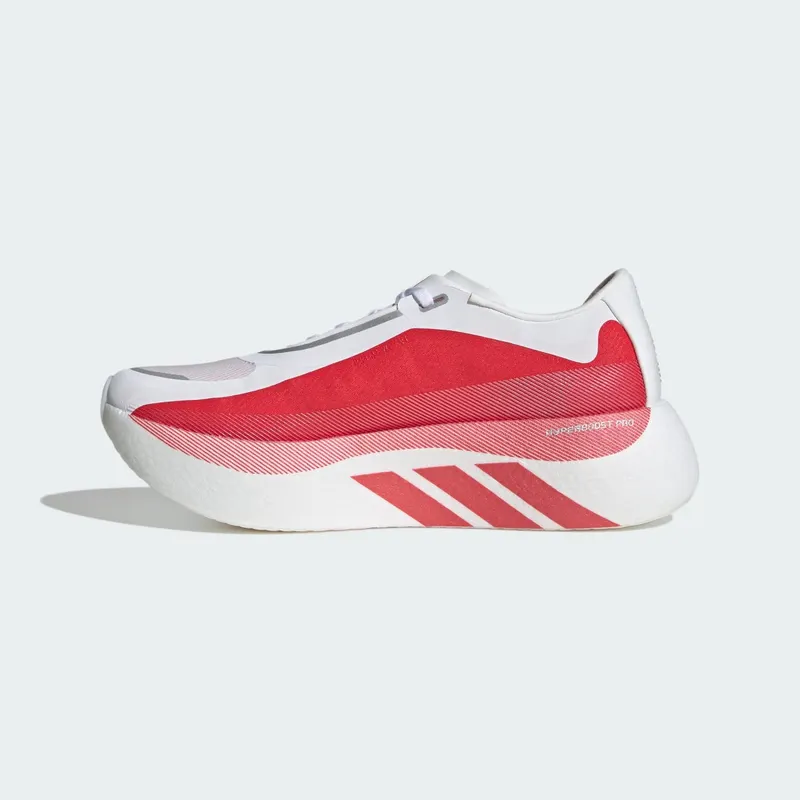 Adidas Hyperboost Edge Running Shoes Cloud White / Pure Ruby / Zero Metalic (KI1913)