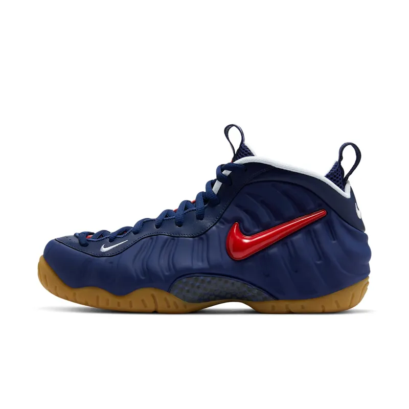 Nike Air Foamposite Pro Blue Void University Red Blue Void/Gum Light Brown-White-University Red (CJ0325-400)