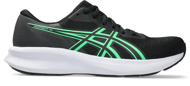 ASICS PATRIOT 14 “Black / Vital Green” (1011C050-006)