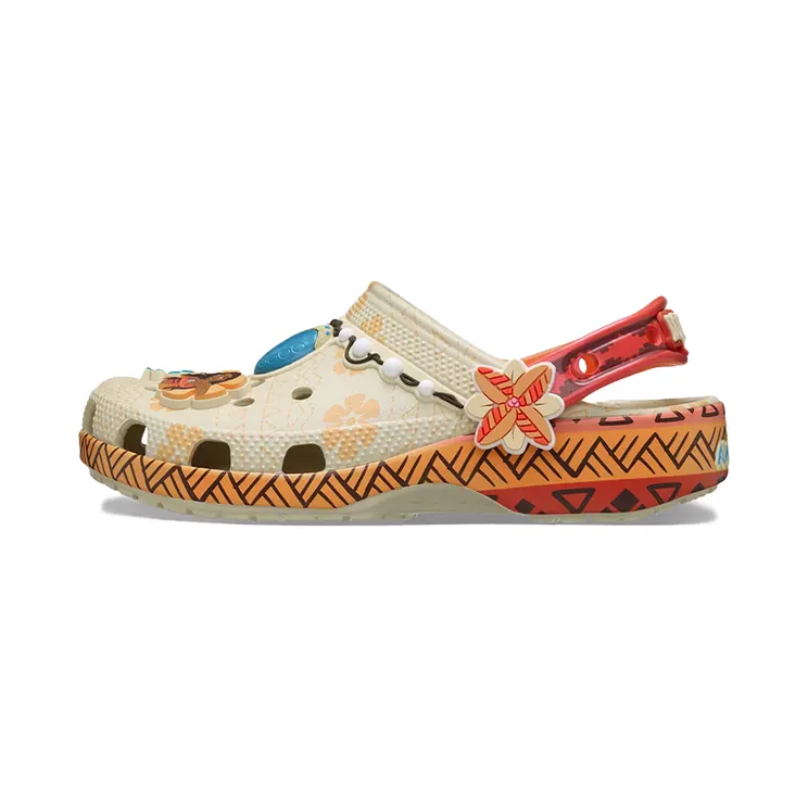 Crocs Classic Clog “Disney Moana – Tan / Red” (211196-90H)
