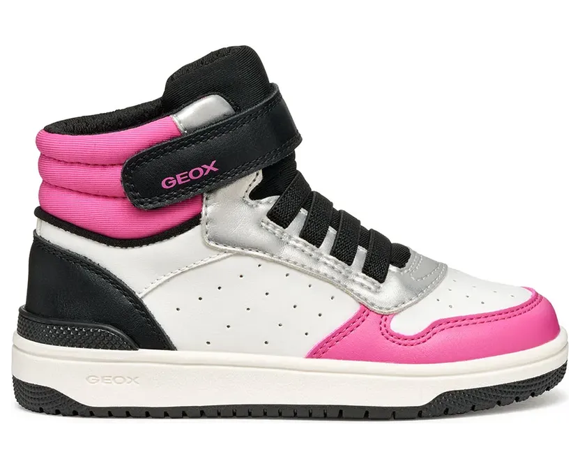 Geox sneaker Wit/Fuchsia (J36HXA05415-C0563)