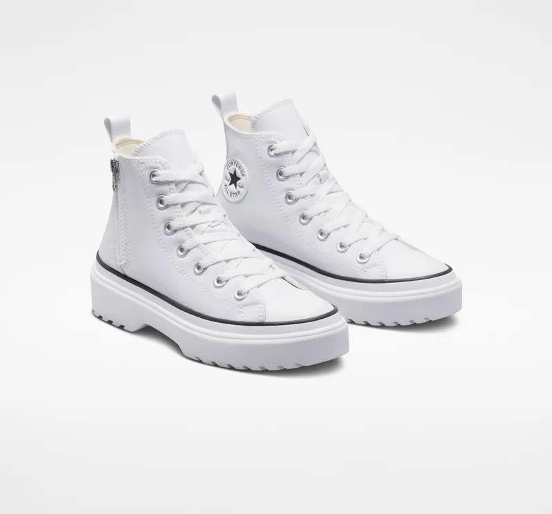 Converse Chuck Taylor All Star Lugged Lift Platform Canvas White/White/Black