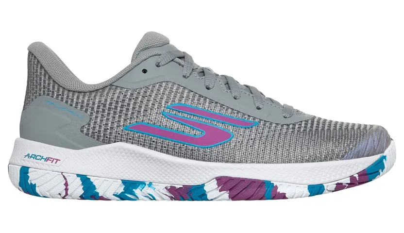 Skechers Viper Court Pro 2.0 Sneaker Grijs