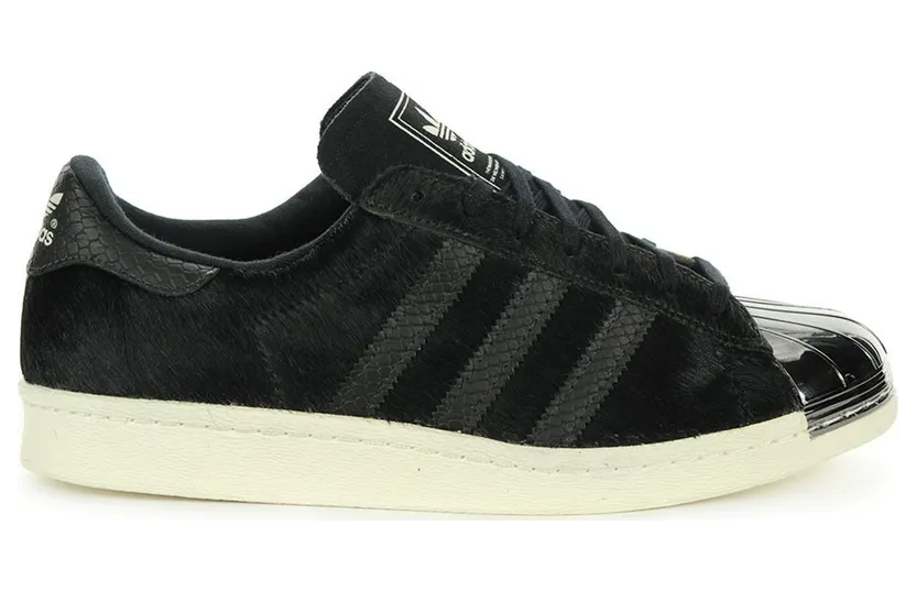 adidas Superstar 80s Metal Toe Pony Hair Black