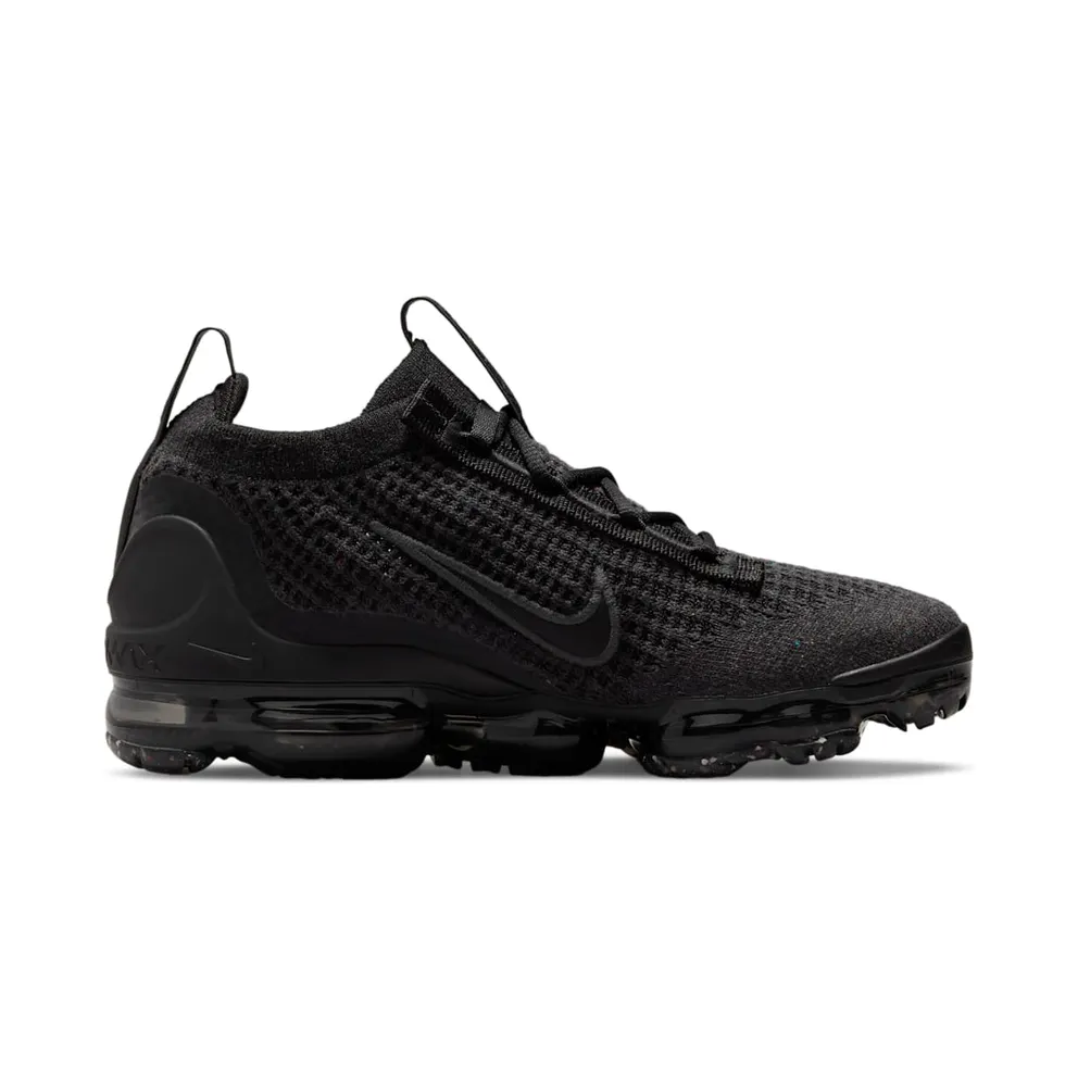 Nike Air VaporMax 2021 FK Older Kids’ Black 50% Sustainable Materials (DB1550-001)