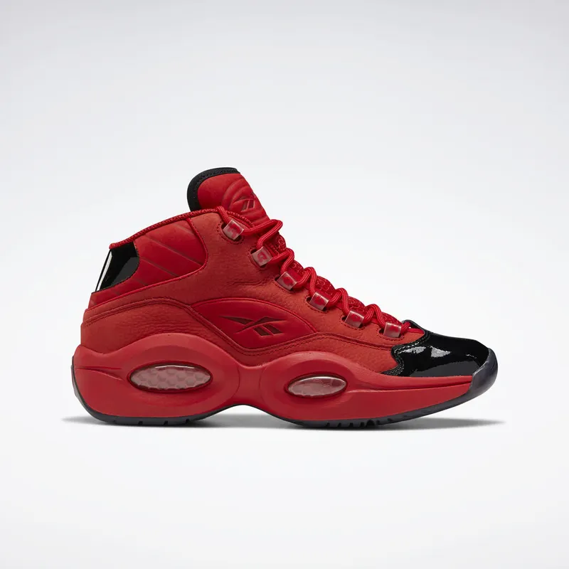 Reebok Question Mid Heart Over Hype Black/Scarlet-Gold Metallic (Other Brands Other)
