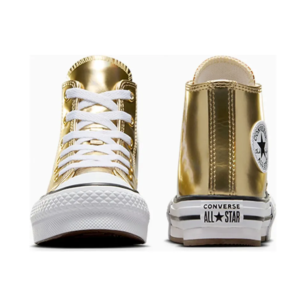 Converse Chuck Taylor All Star EVA Lift Platform Metallic Metallic Light Gold/White (A12607C)