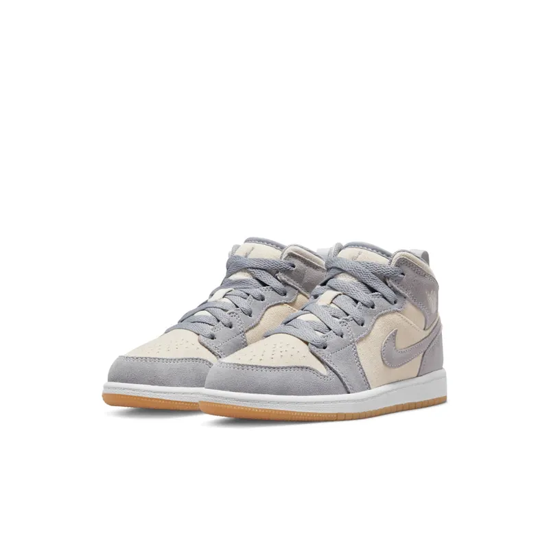 Jordan 1 Mid SE Coconut Milk Particle Grey (PS) (DN4345-100)