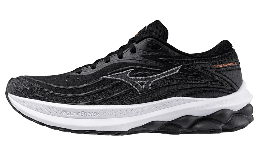 Mizuno Wave Skyrise 5 – “Black White Nasturtium” (J1GD240924)