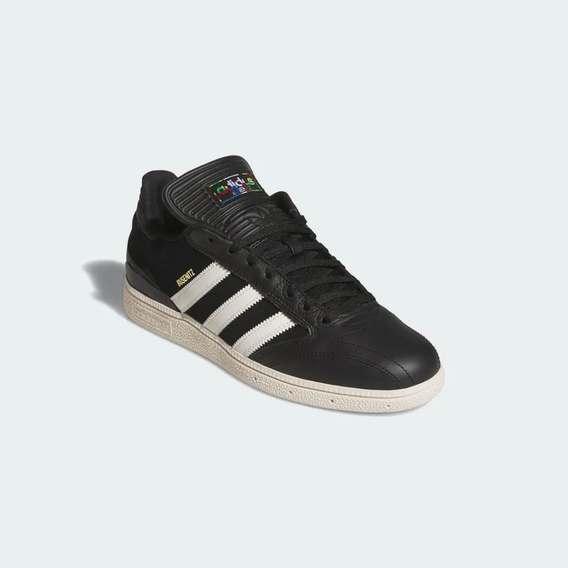 Adidas Busenitz Core Black / Chalk White / Gold Metallic (HQ4708)