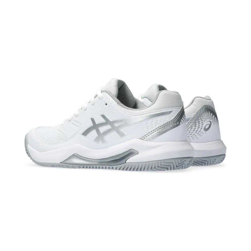 Asics Gel-dedicate 8 Clay White/Pure Silver (1042A255.101)