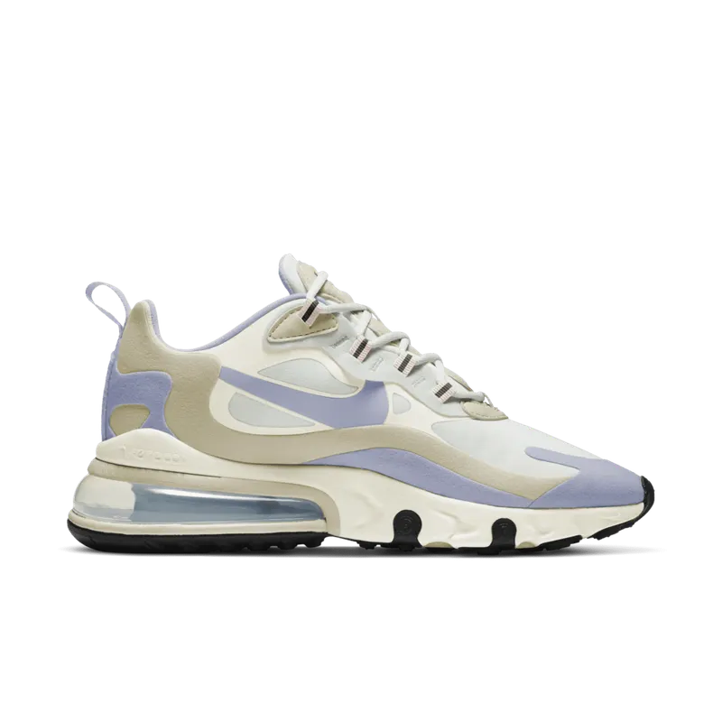Nike Air Max 270 React Fossil Ghost (W) Summit White/Fossil-Sail-Ghost (CT1287-100)