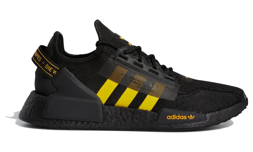 adidas NMD R1 V2 Core Black Solar Gold (GX3849)