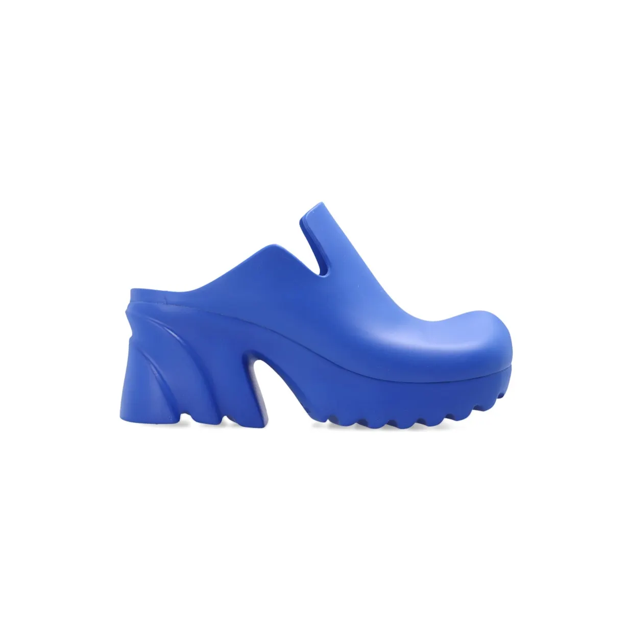 Bottega Veneta Rubber Flash Mules Navy Blue (667153V11T04209)