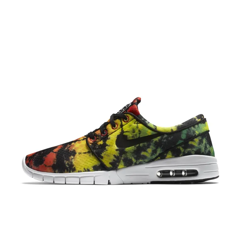 Nike SB Stefan Janoski Max Tie Dye Tour Yellow/Black-Green Pulse (807497-703)