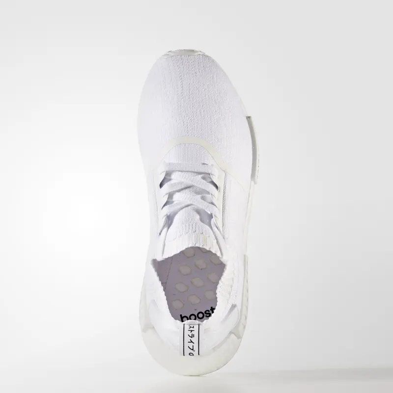 Adidas NMD R1 Primeknit PK Triple White ‘Japan Pack’ 2017 (BZ0221)