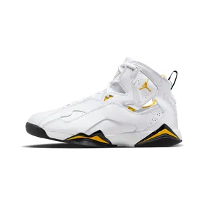 Jordan True Flight “White / Yellow Ochre / Black” (342964-107)
