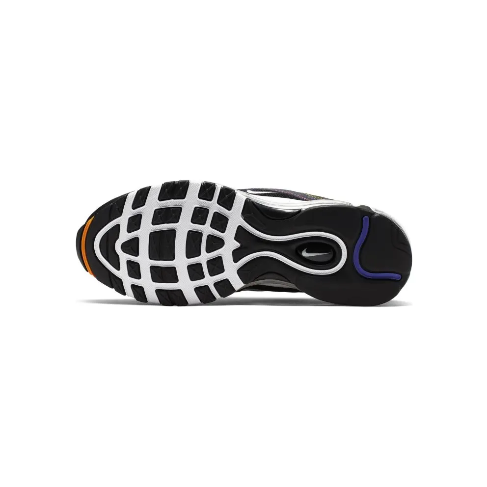 Nike Air Max 97 Black Multi Stitch (W) Black/Psychic Purple-University Gold-White (CK0738-001)