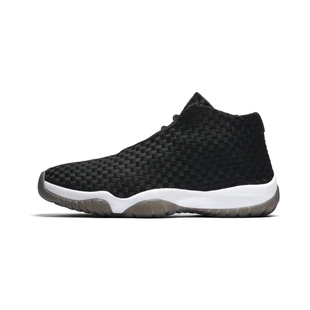 Jordan Future Black White Gold Black/Black-White-Metallic Gold (656503-031)