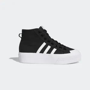 adidas Nizza Platform Mid Core Black / Cloud White / Cloud White (FY2783)