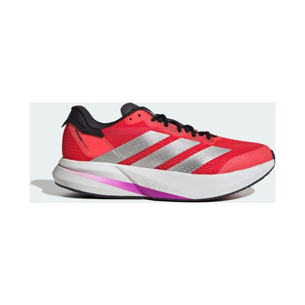 Adidas Duramo Speed 2 Running Shoes Lucid Red / Silver Metallic / Aurora Black (JI3004)