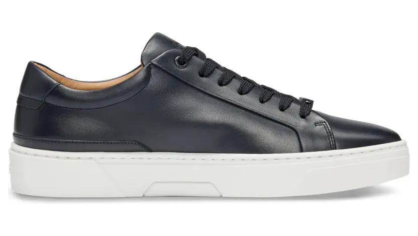 BOSS Sneakers aus Leder – Blau (50536841)