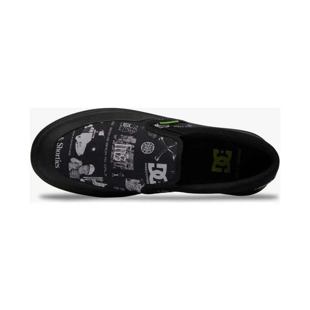 DC DC INFINITE SLIP-ON FNS Black (ADYS100619blk)