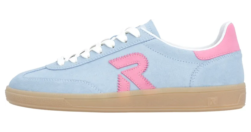 Rieker sneaker Lichtblauw / Oudroze (1041136)
