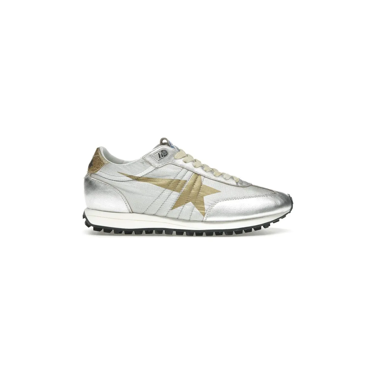 Golden Goose Marathon Silver Gold Star (GWF00683.F005490.70138)