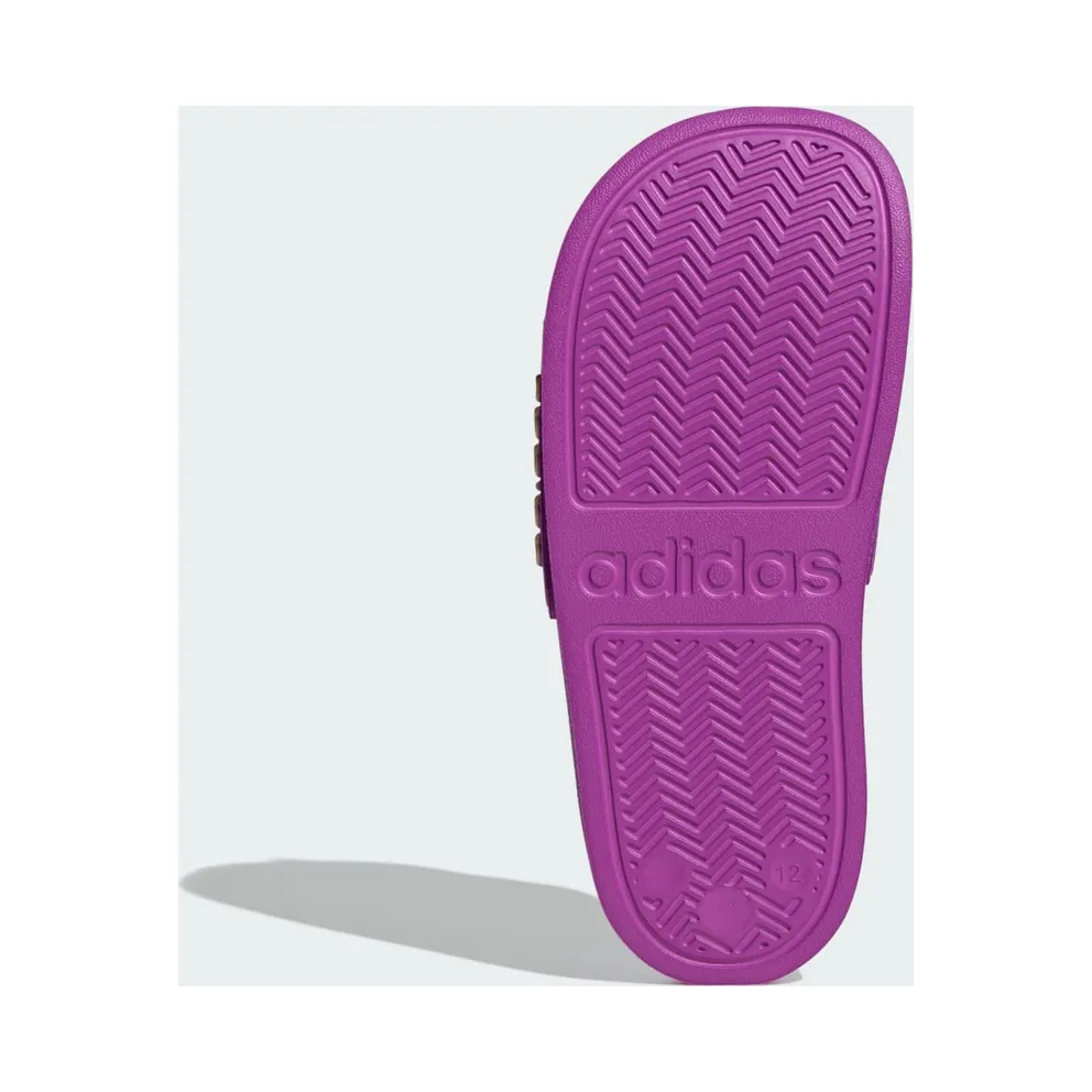 Adidas ADILETTE SHOWER Slides Purple Burst / Bliss Pink / Semi Ice Tangerine (JS2525)